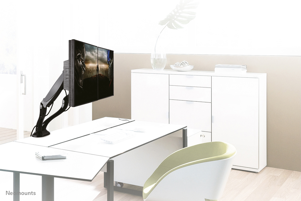Neomounts NM-D500BLACK Monitorarm 10-30" - Gasfeder